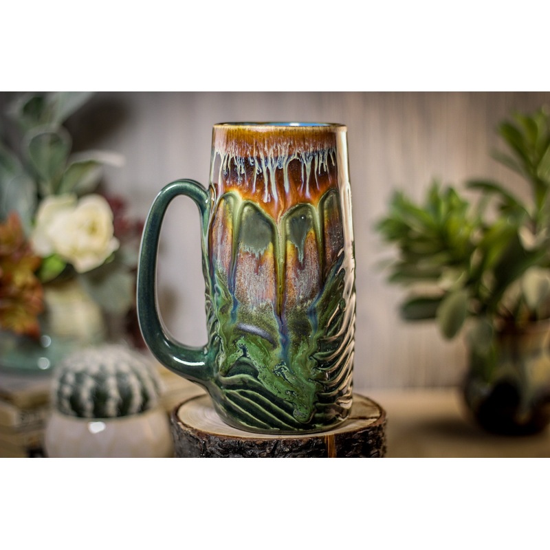 21-A New Earth Textured Stein Mug - MISFIT, 20 oz. - 25% off