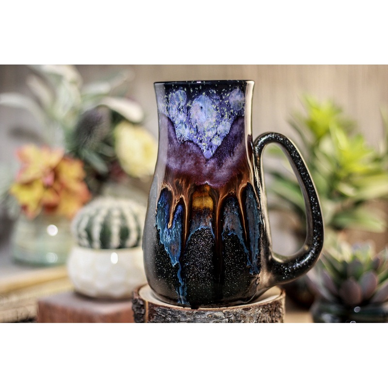 21-A Starry Night Barely Flared Mug - MISFIT, 20 oz. - 25% off