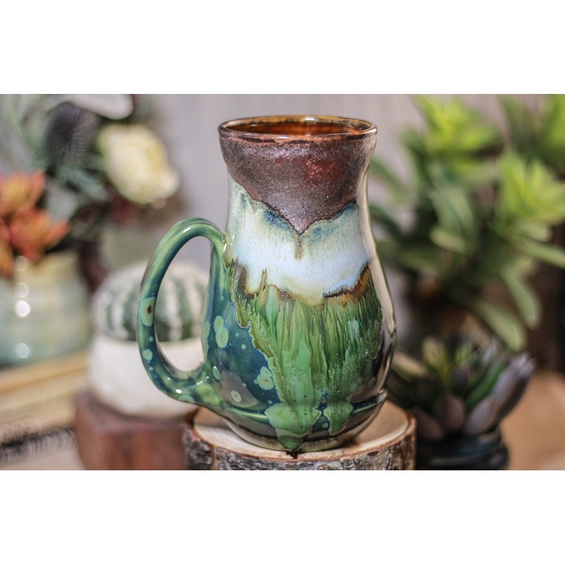 22-B Copper Agate Barely Flared Acorn Mug - ODDBALL, 18 oz.  - 15% off