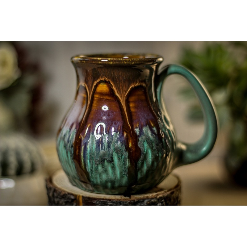 22-D PROTOTYPE Barely Flared Textured Mug - ODDBALL MISFIT, 15 oz. - 25% off