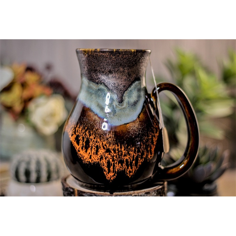 25-B Copper Agate Barely Flared Notched Mug - MISFIT, 24 oz. - 10% off