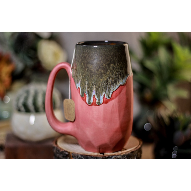 25-B Prototype Notched Crystal Mug - ODDBALL, 14 oz. - 30% off