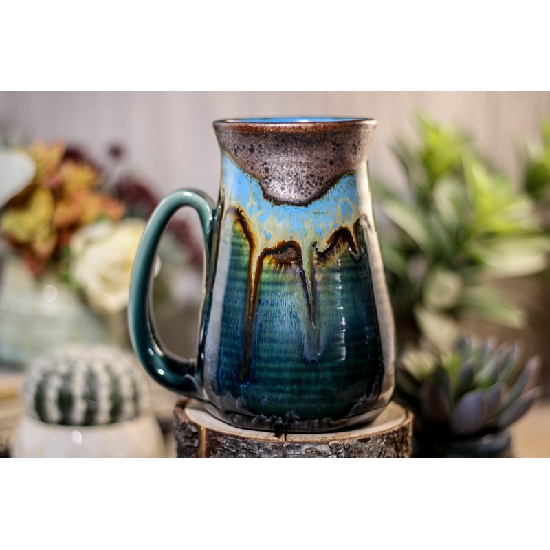 28-B Copper Agate Barely Flared Mug - MISFIT, 21 oz. - 20% off