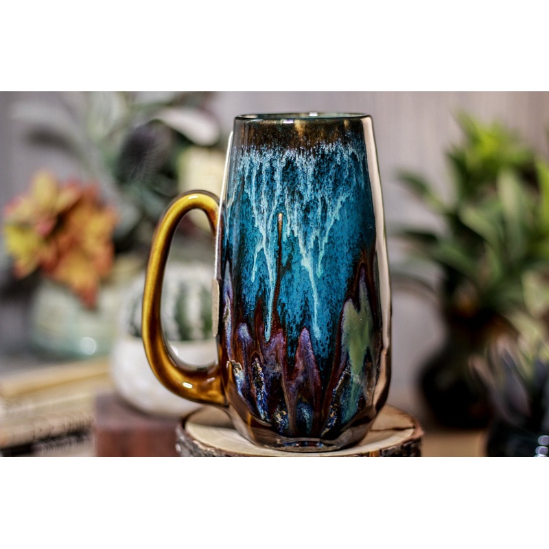31-B Painted Desert Notched Crystal Mug - MISFIT, 18 oz. - 20% off