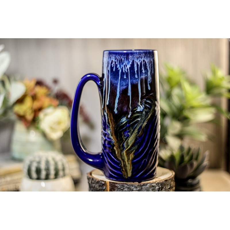 37-A  Baja Twilight Textured Stein Mug - ODDBALL, 17 oz. - 15% off