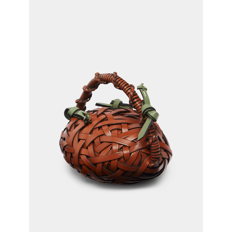 Baby Snails Woven Leather Doorstop