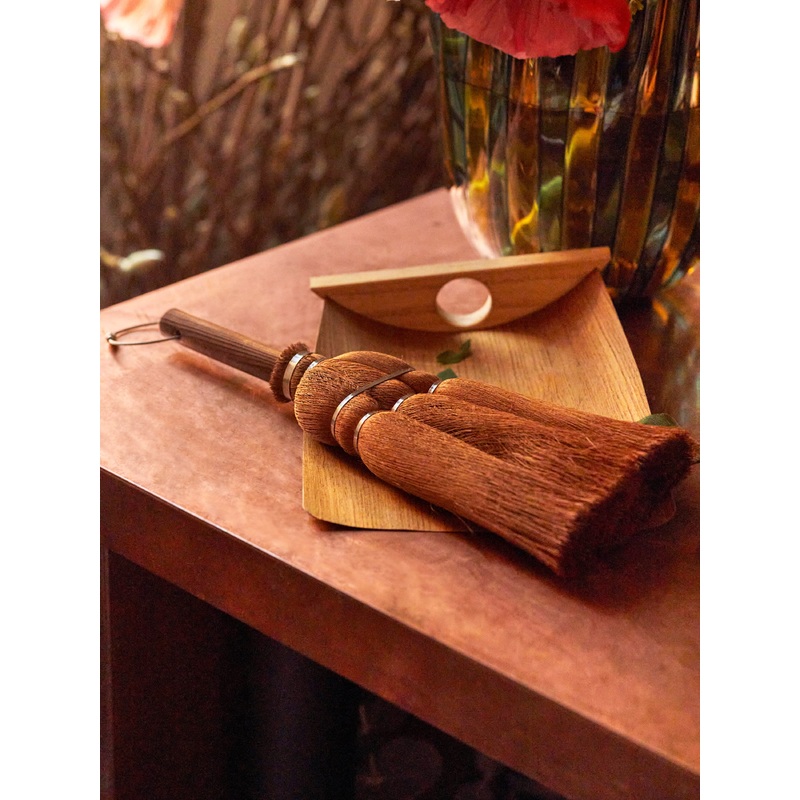 Cypress Tawashi Dustpan and Brush