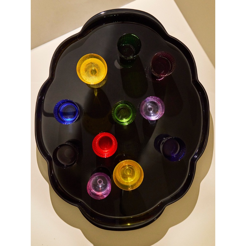 John Derian Lacquered Oval Tray (37in/94cm)