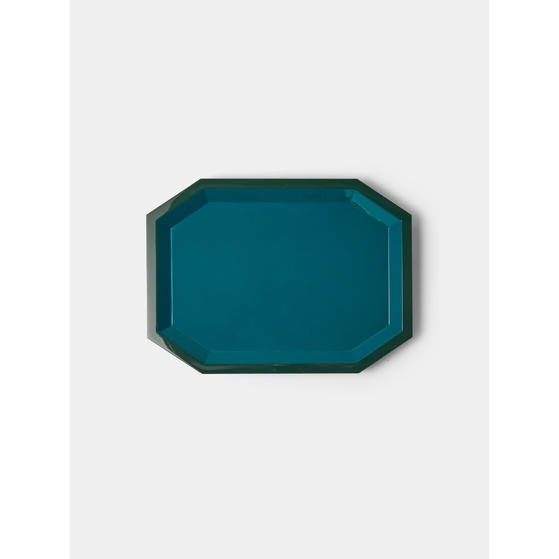 Lacquered Octagonal Tray (13.5in/34cm)