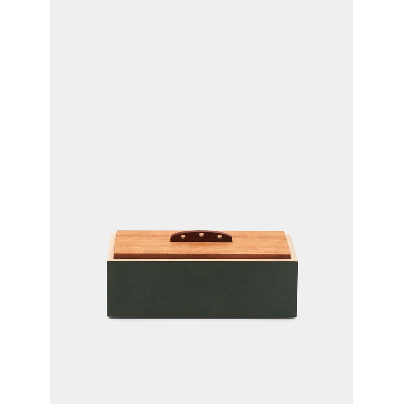 Wood Small Desk Tidy