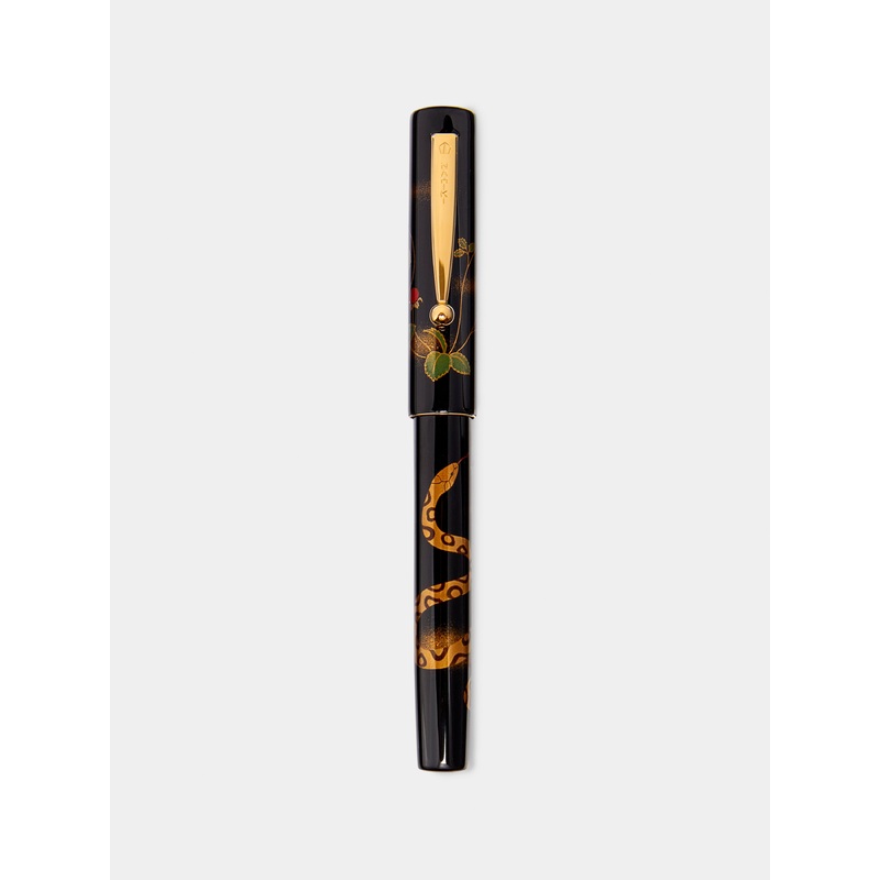 Yukari Zodiac Snake Urushi Fountain Pen
