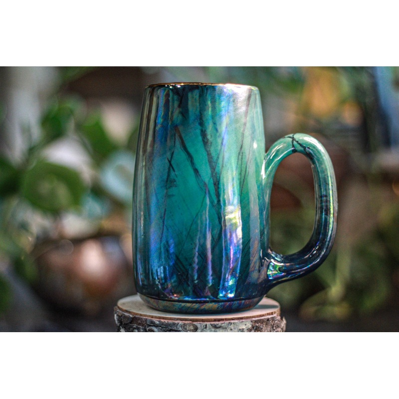 06-A Labradorite PROTOTYPE Mug - MISFIT, 25 oz. - 15% off
