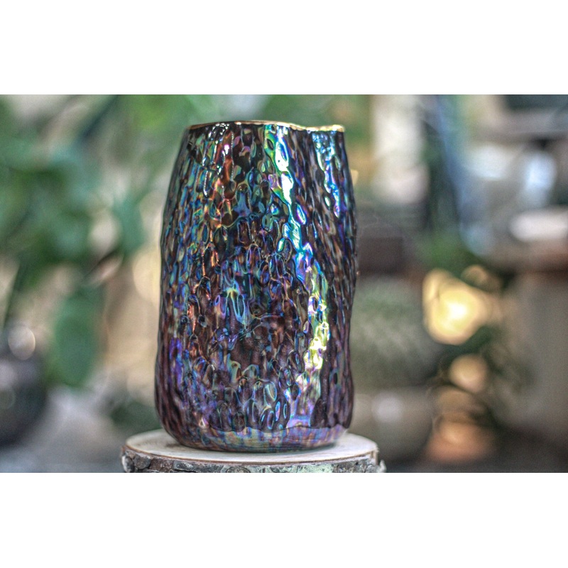 06-D PROTOTYPE Textured Divot Bedside Pitcher - MINOR MISFIT, 20 oz. - 10% off
