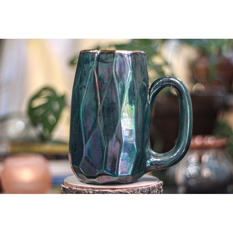 18-D Emerald PROTOTYPE Crystal Mug - MISFIT, 22 oz. - 10% off