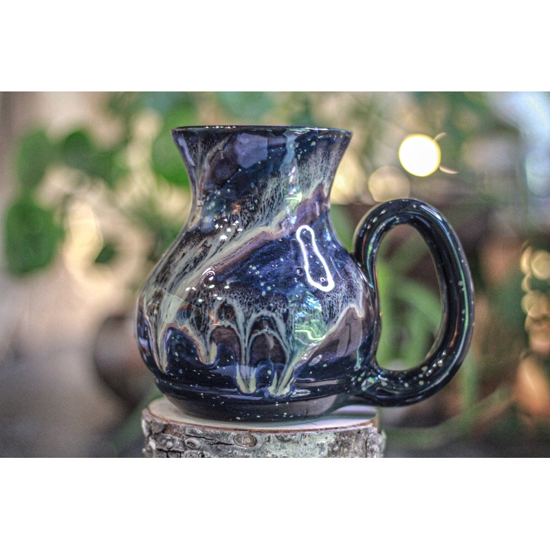 19-C Cosmic Amethyst Grotto Flared Acorn Mug - TOP SHELF MISFIT 22 oz.