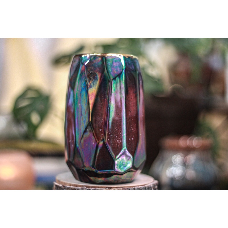 20-C Midnight Rainbow PROTOTYPE Crystal Cup - MISFIT,  19 oz. - 10% off