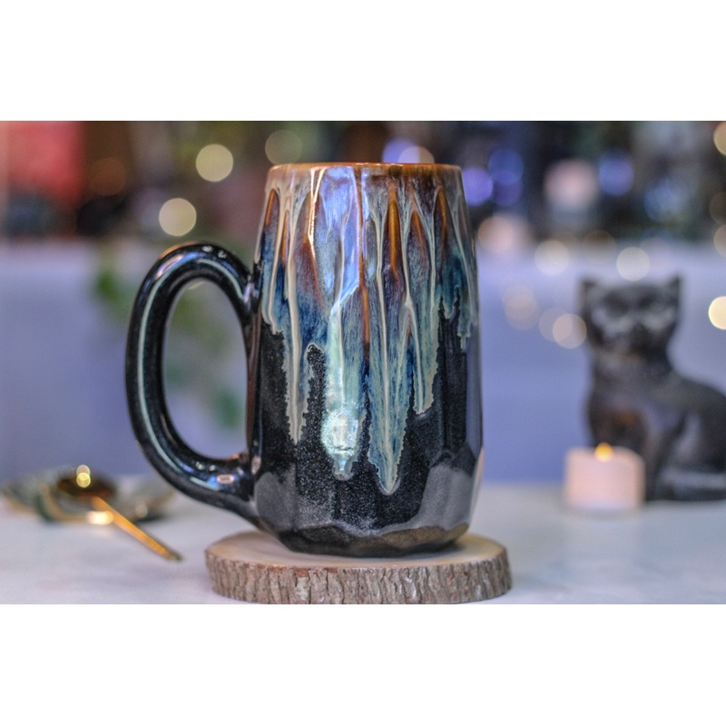 20-D New Wave Textured Mug - TOP SHELF MISFIT, 19 oz.
