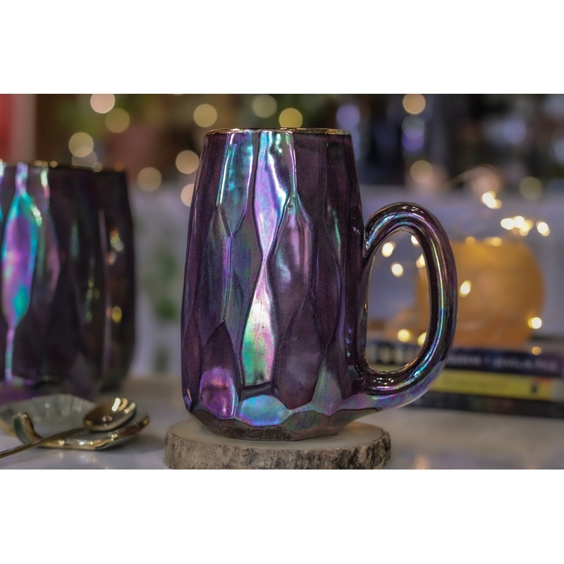 24-B Midnight Aura Crystal Mug - MISFIT, 23 oz. - 20% off (This listing is for one mug)