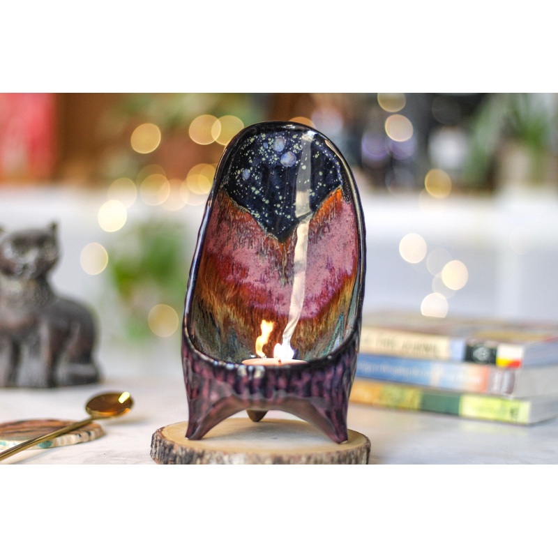 32-C Starry Night Candleholder - MISFIT - 30% off