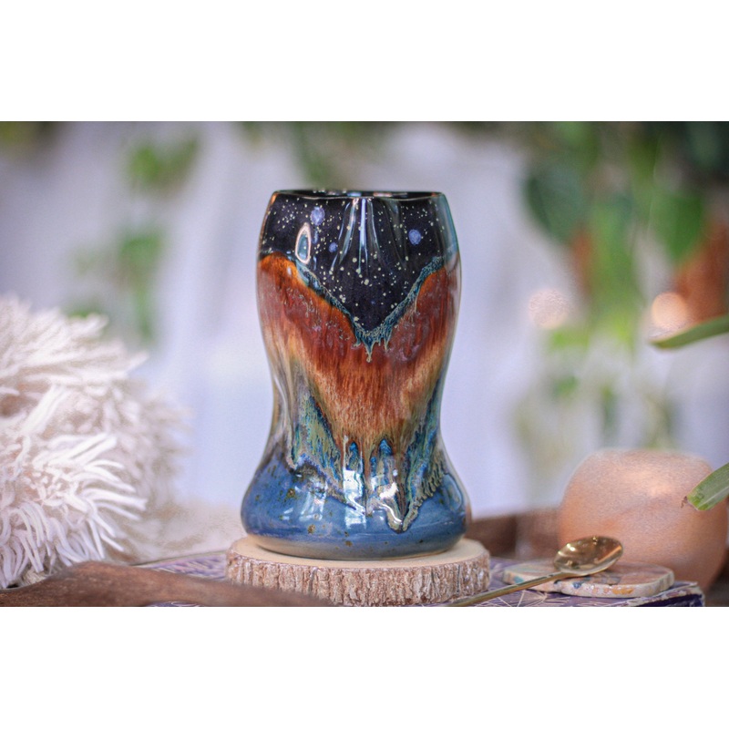 01-B Starry Night Bedside Divot Pitcher - MISFIT, 20 oz. - 15% off