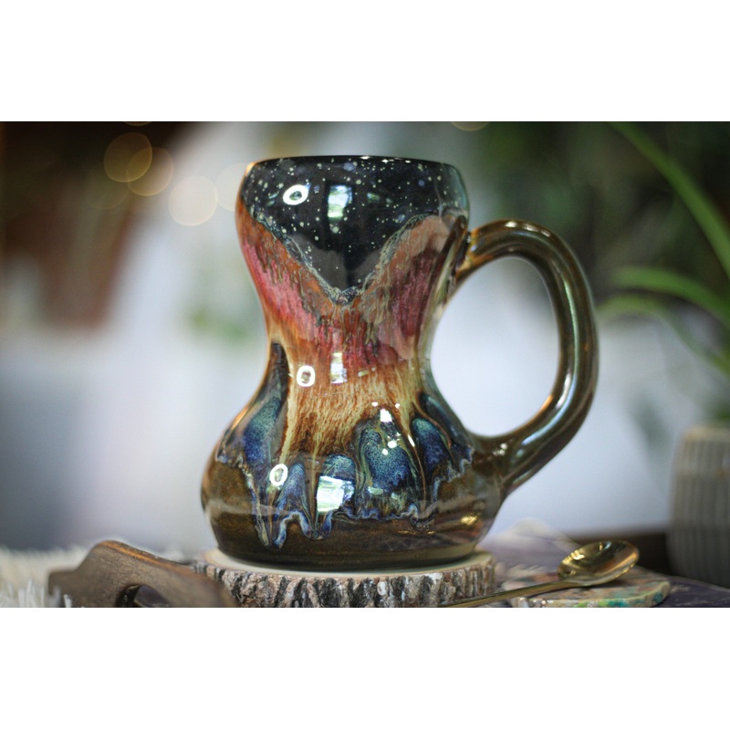 03-B Starry Night Acorn Gourd Mug - MISFIT, 19 oz. - 15% off
