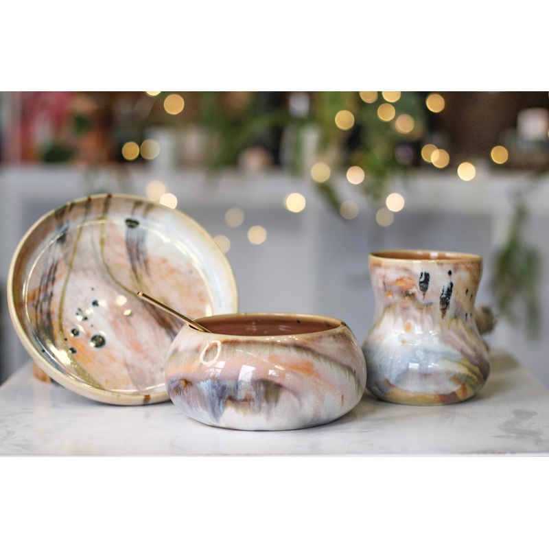06-A Soft Earth Series PROTOTYPE Hermit Set - MISFIT, 12 oz./17 oz. - 15% off