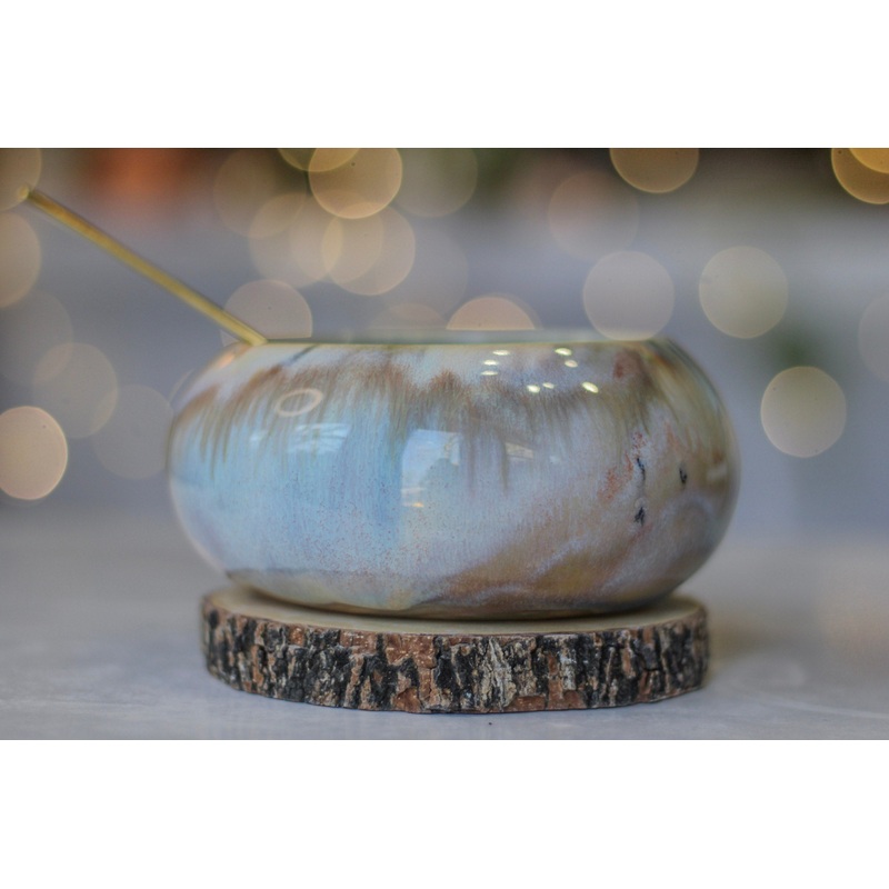 06-D Soft Earth Series PROTOTYPE Bowl - MINOR MISFIT, 13 oz. - 10% off