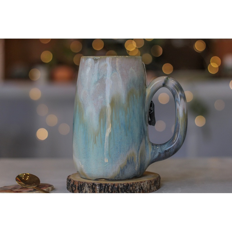 09-B Soft Earth Series PROTOTYPE Notched Mug - ODDBALL, 24 oz. - 30% off