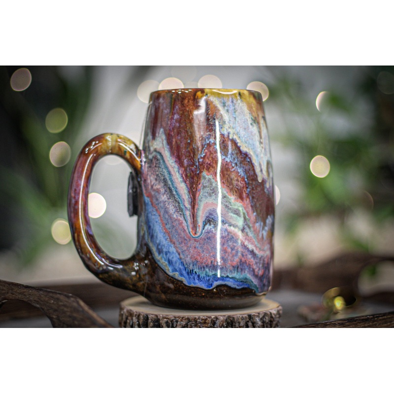 13-D Rainbow Grotto Notched Mug - MINOR MISFIT, 24 oz. - 10% off