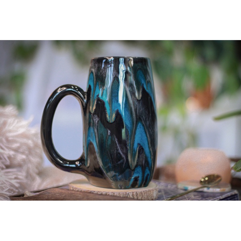 13-D Turquoise Grotto Mug - MISFIT, 25 oz. - 15% off