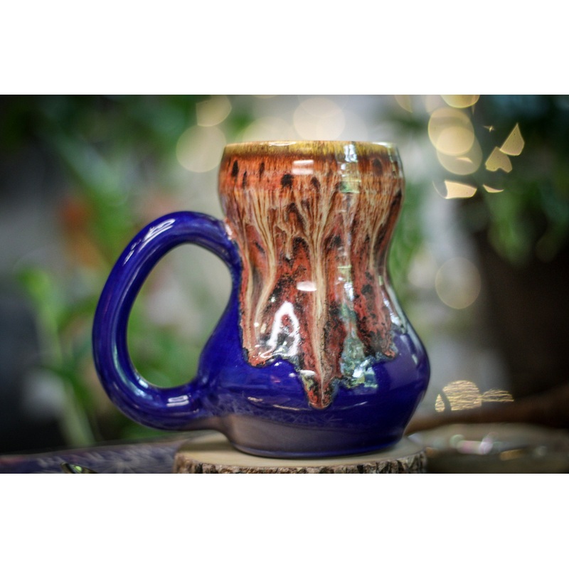 16-D Molten Cheetah Acorn Gourd Mug - MISFIT, 18 oz. - 15% off