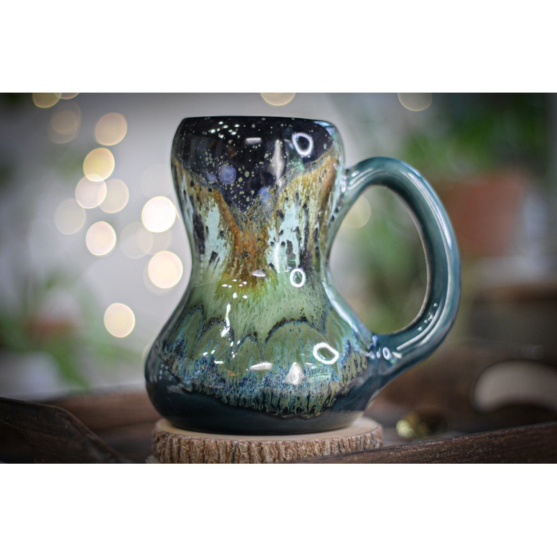 18-A Rocky Mountain Midnight Gourd Mug - MISFIT 10% off, 23 oz.