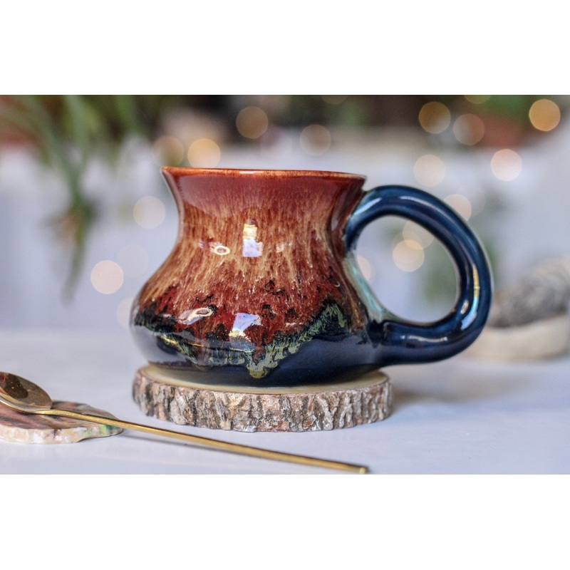 22-D Molten Squat Mug - MINOR MISFIT, 13 oz. - 10% off