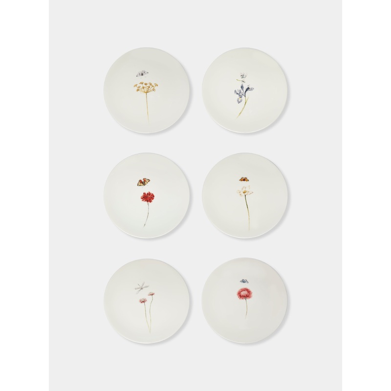 Bloom Ceramic Dinner Plates (Set of 6)