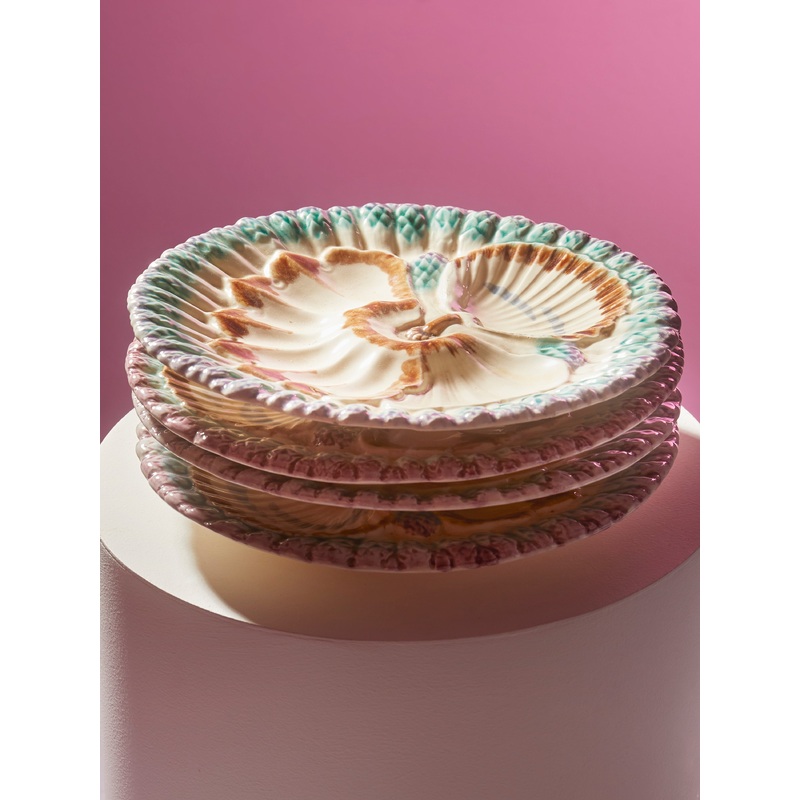 1950s St Jacques Ceramic Plates (Set of 4)