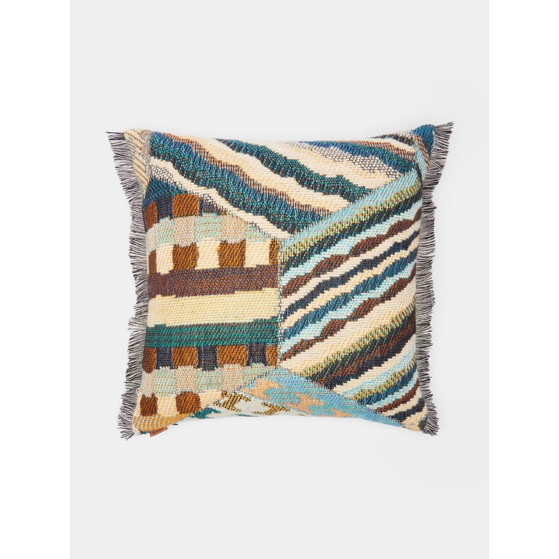 Becky Wool-Blend Cushion (15.5in/40cm)