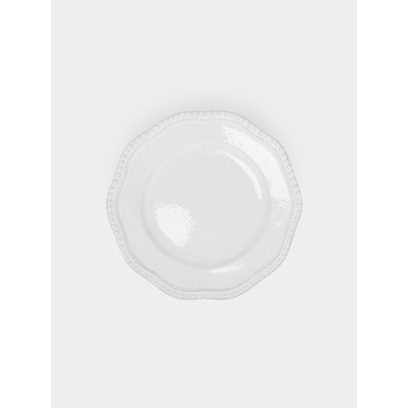 Clarabelle Hand-Glazed Ceramic Salad/Dessert Plate