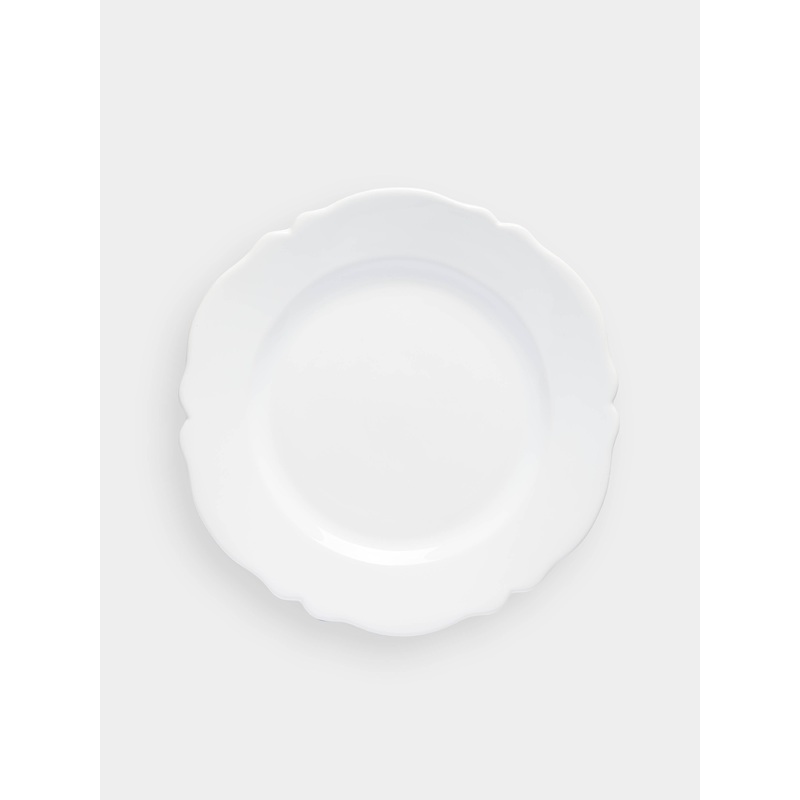 Festons Ceramic Dinner Plates (Set of 4)