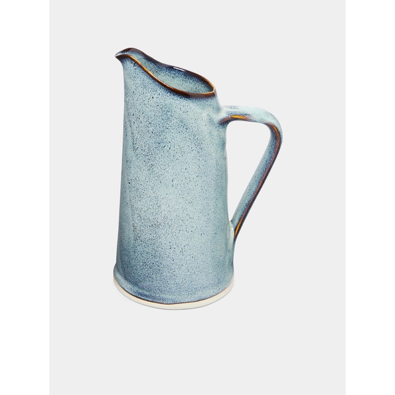 Hand-Glazed Ceramic Extra Large Jug