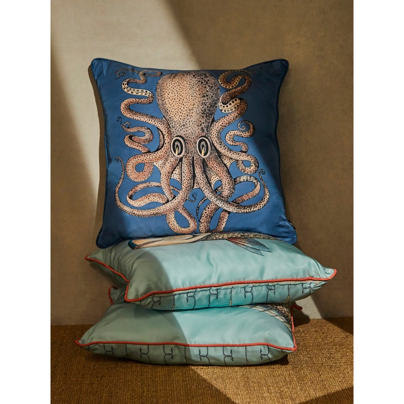 Polipo Silk Cushion (17.5in/45cm)