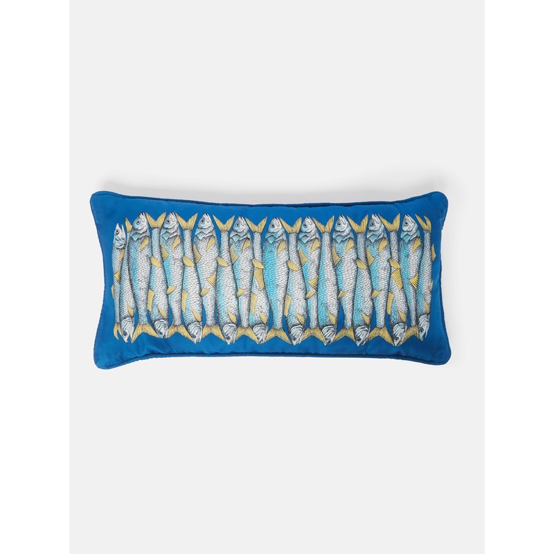 Sardine Silk Cushion (19.5in/50cm)