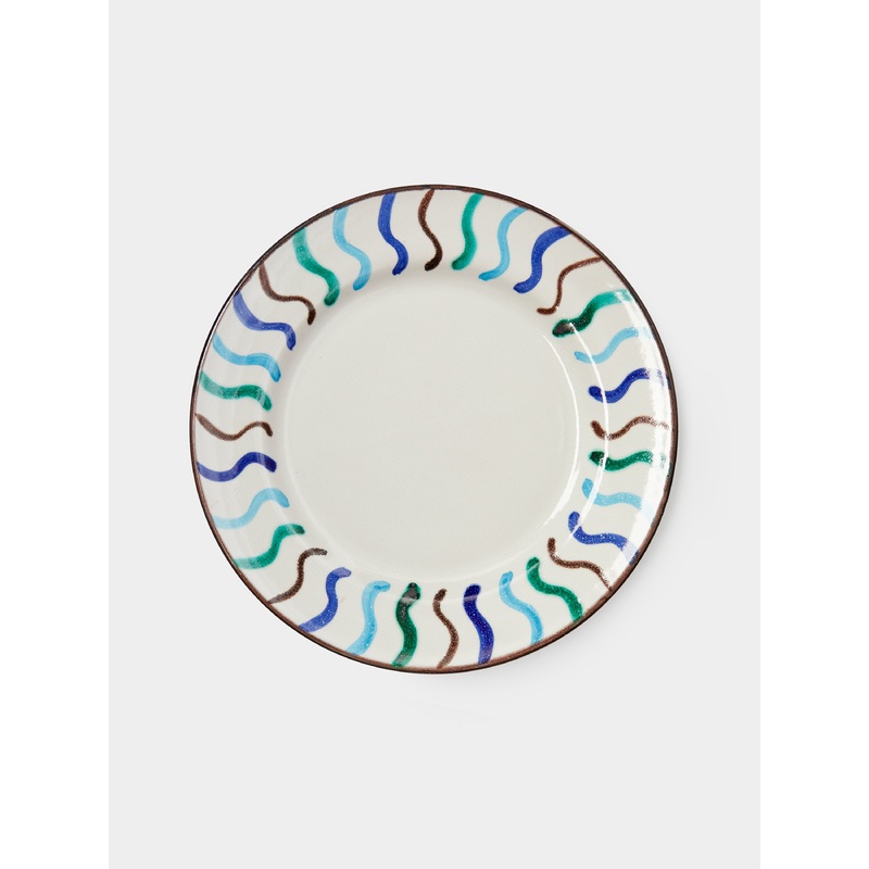 Vietri Hand-Painted Ceramic Dinner Plates (Set of 4)