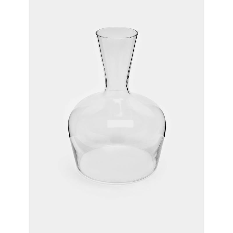 Young Hand-Blown Crystal Wine Decanter