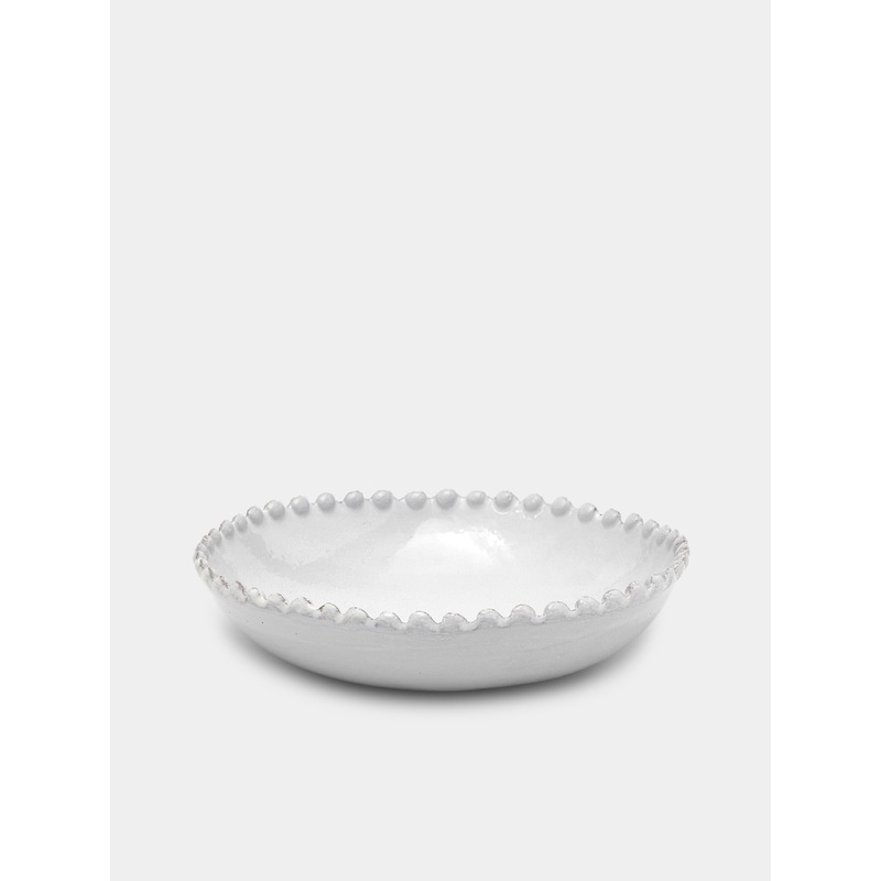 Adlade Hand-Glazed Ceramic Soup Plate