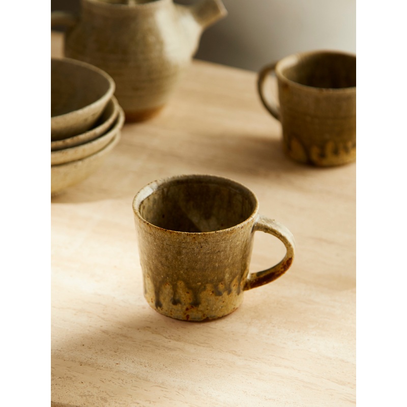 Ash-Glazed Ceramic Glasgow Cup