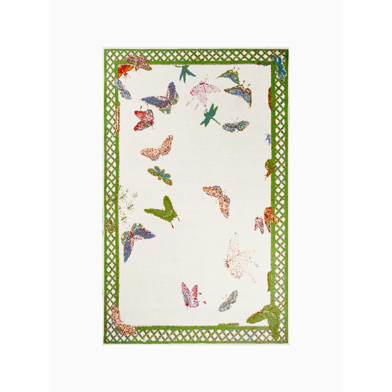 Butterfly Trellis Cashmere Blanket