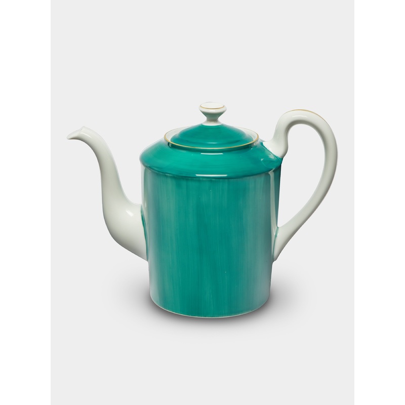 Coco Hand-Painted Porcelain Large Coffee and Tea Pot