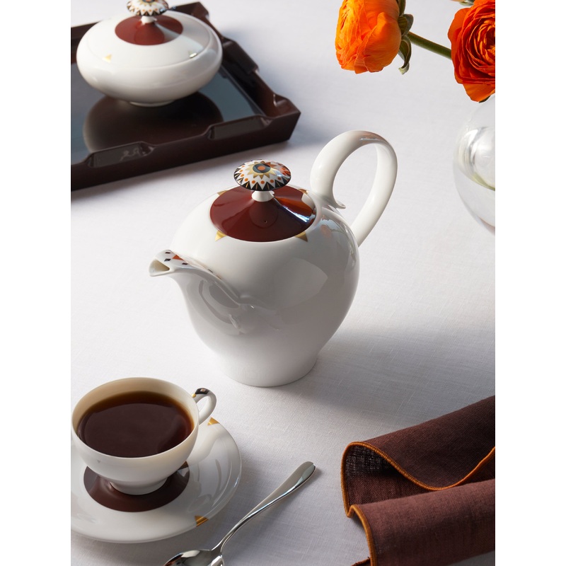 Ena Rottenberg Hand-Painted Porcelain Coffee Pot