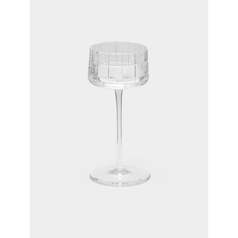 Milan Hand-Blown Crystal Candle Holder