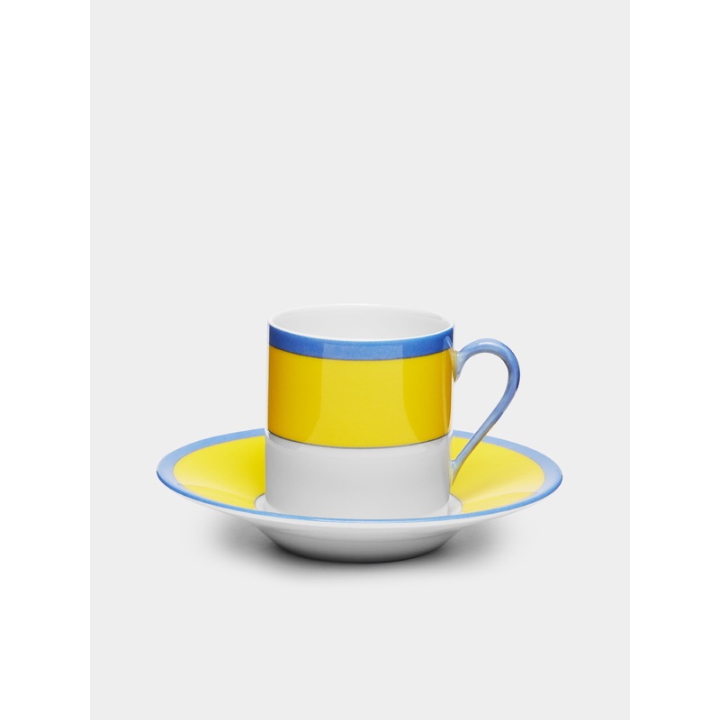 Monet Porcelain Coffee Cup and Saucer